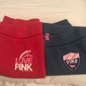 💗Set of 2💗 Victoria’s Secret “PINK” sweats